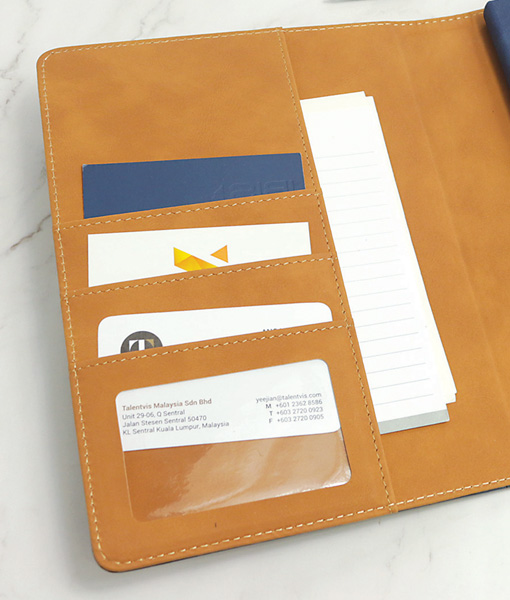 Milano Leather Diary - Pocket
