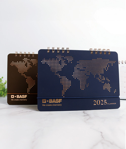 Luxeworld Bronze Ring Convertible Calendar Book