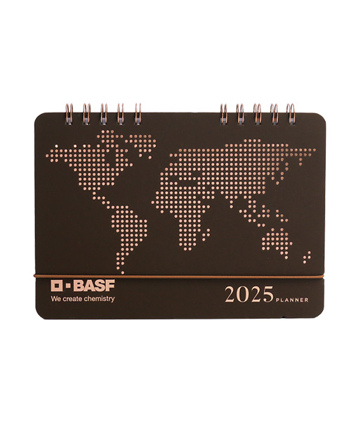 Luxeworld Calendar Notebook - Brown